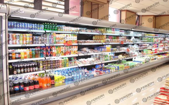 تولید ارزان یخچال ایستاده سوپر مارکت