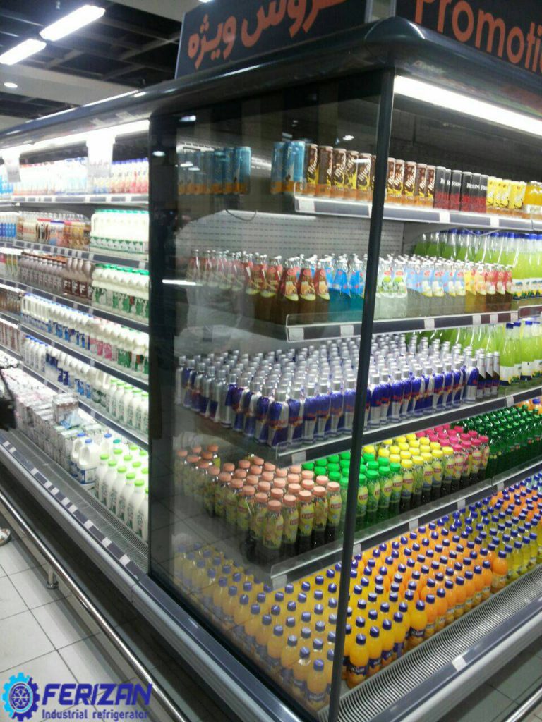 یخچال ایستاده سوپرمارکت