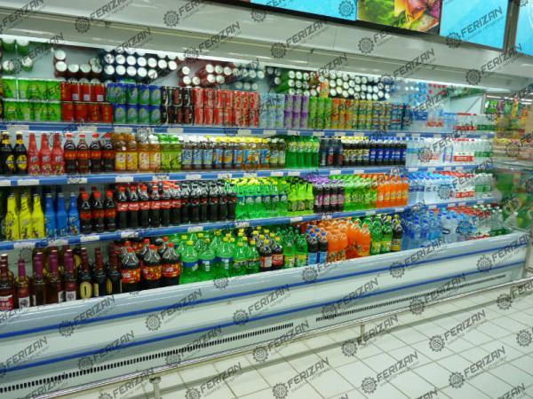 فروشگاه عرضه یخچال ایستاده سوپر مارکت