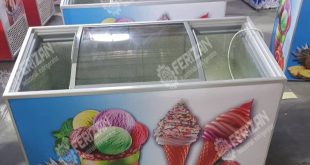 یخچال بستنی درب شیشه ای